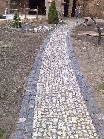 Kostka granitowa - chodnik